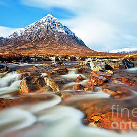 Buachaille Etive Mor in the Scottish Highlands by Neale And Judith Clark