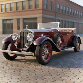 Burgundy Baron by David Manlove