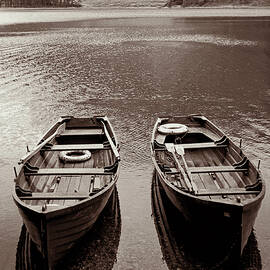Buttermere rowing boats by Seeables Visual Arts