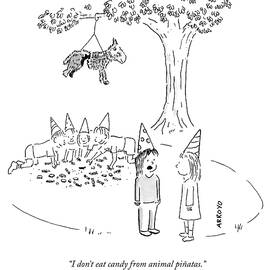 Candy From Animal Pinatas by Jose Arroyo