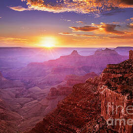 Cape Royal Sunset 2, Grand Canyon National Park, Arizona, USA by Neale And Judith Clark