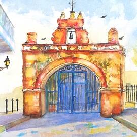 Capilla del Cristo Puerto Rico by Carlin Blahnik CarlinArtWatercolor