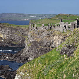 Castle Dunluce Western Face by Steven Nelson