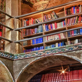 Castle Library Room by Susan Candelario