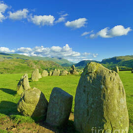 Castlerigg stone circle near Keswick, Cumbria, England by Neale And Judith Clark