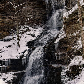 Cathedral falls long image winter by Flees Photos