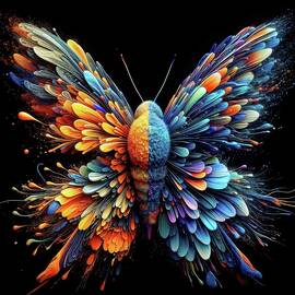 Celestial Butterfly by Bill And Linda Tiepelman