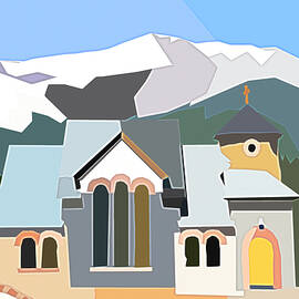 Chapel On The Rock Art  by Dan Sproul