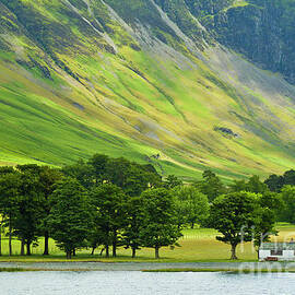 Char cottage, Buttermere, Lake District National Park, Cumbria, England, UK  by Neale And Judith Clark
