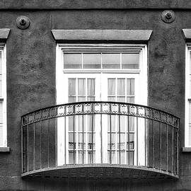 Charleston Charm SC BW by Susan Candelario