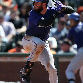Charlie Blackmon by Brad Mangin