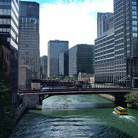 Chicago at the Chicago River by Flees Photos