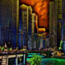 Chicago River by Bruce Block