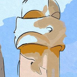 Chimney of La Pedrera Barcelona by Stefano Senise