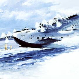 China Clipper Seaplane I by John Swatsley