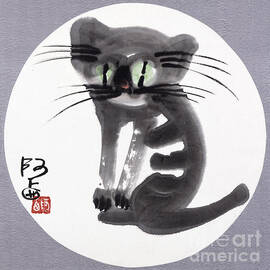 Chinese Cats - Black by Tan Axi