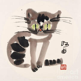 Chinese Cats - Brown by Tan Axi