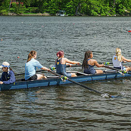 Choate Rowing at 2025 Lake Waramaug Regatta 03 by Dave King
