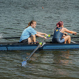 Choate Rowing at 2025 Lake Waramaug Regatta 04 by Dave King