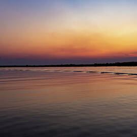 Chobe River, Botswana at Sunrise by John Twynam