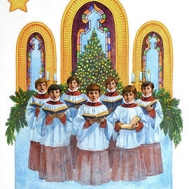 Christmas - Choir Boys by Tom McNeely