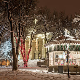 Christmas Gazebo  by Matt Halvorson