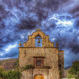 Church Ajijic Chapala Mexico by Tommy Farnsworth