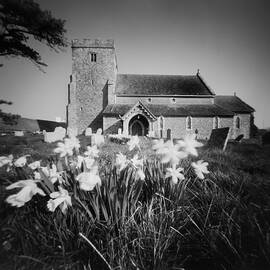 Church at spring time by Will Gudgeon