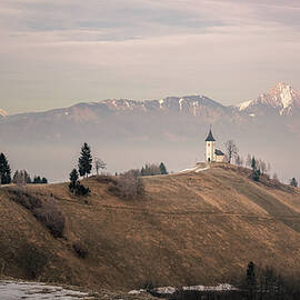 Church On Mountain Peaks by Charnwood Photography Fine Art