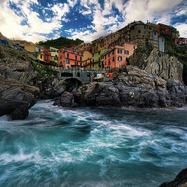 Cinque Terre, Italy by Serge Ramelli