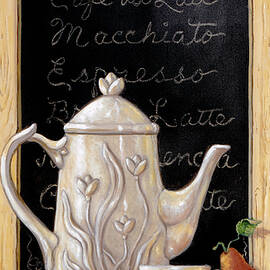 Coffee and Fruit I by Janet Kruskamp