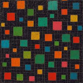 Colorful Geometric Squares by Colin Hardman