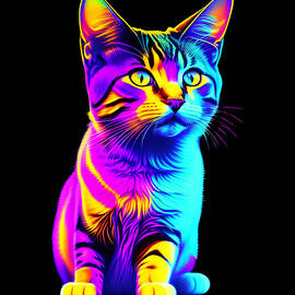 Colorful Rainbow Kitten by Flippin Sweet Gear