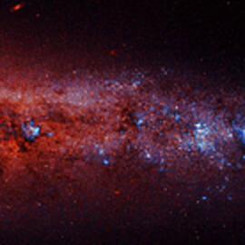 Colorful View of Distant Galaxy by Stefano Senise