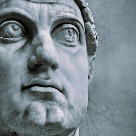 Colossus Ancient Statue of Roman Emperor Constantine by Stefano Senise