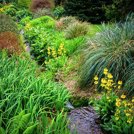 Colourful garden stream feature by Seeables Visual Arts