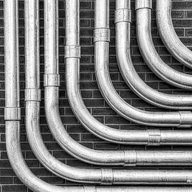 Conduit Study No. 1 BW by Susan Candelario