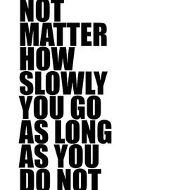 Confucius Quotes 04 - Minimal Typography - Literature Print - White by Studio Grafiikka