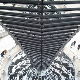 Conical Convergence, Perspective on the Reichstag Building by Travel Essayist