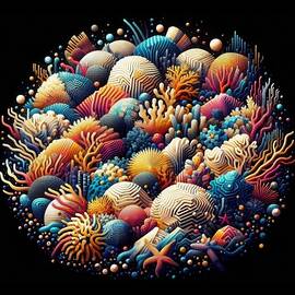 Coral Reef #10 by Colin Hardman