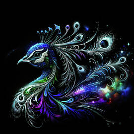 Cosmic Plume by Bill and Linda Tiepelman