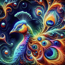 Cosmos Quill Symphony by Bill and Linda Tiepelman