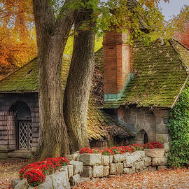 Cottage During Autumn by Susan Candelario