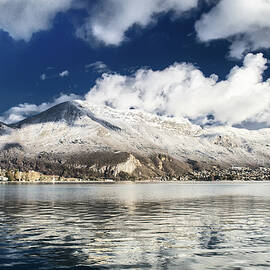 Clouds over Annecy by Steven Nelson