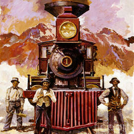 Countess of Dufferin Locomotive II by John Swatsley