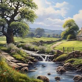 Country Landscape by Land of Dreams