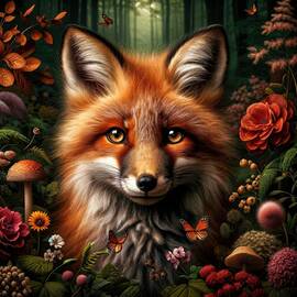 Crimson Curator by Bill And Linda Tiepelman