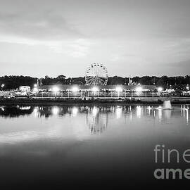 Crown Point Indiana Lake County Fair Black and White by Paul Velgos