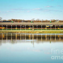 Crown Point Indiana Lake County Fairgrounds Grandstand by Paul Velgos
