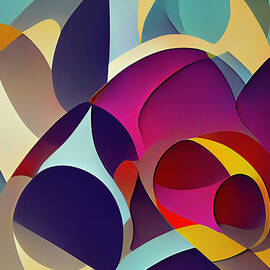 Cubism Inspired Abstract 1 by William Gunn